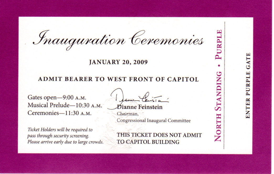 Ticket Front